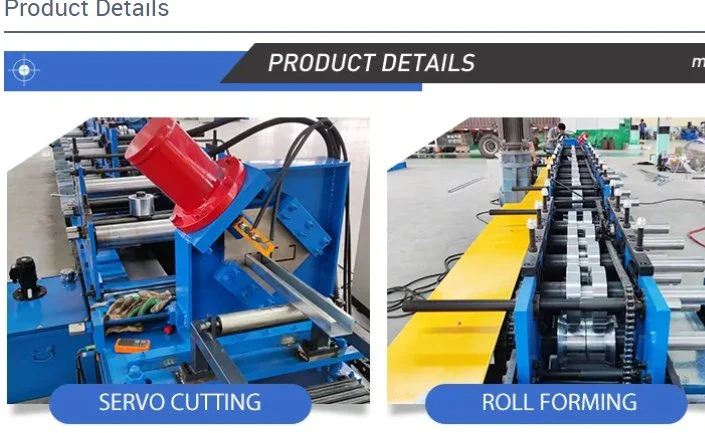 Shelves Floor Plate Rolling Shutter Door Colored Steel Glass Tiles Wave Plate Roof Slab Water Channel Track C Purlin Channel Roll Forming Machine C Machine