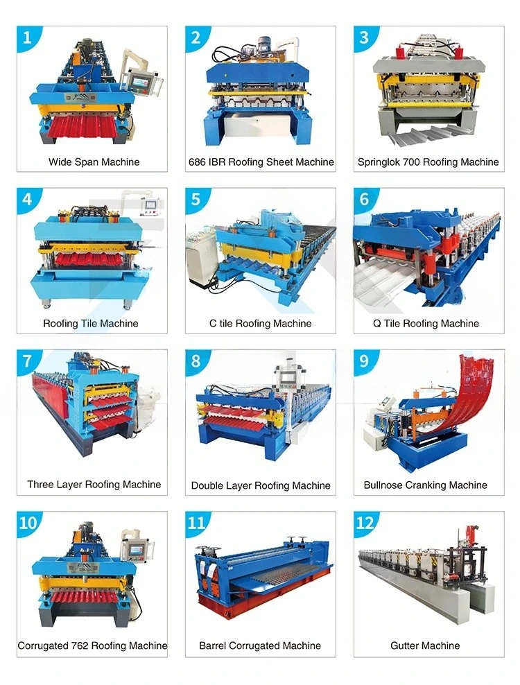 2023 New Building Material Light Gauge Metal Steel Frame Roll Forming Machine for Frames