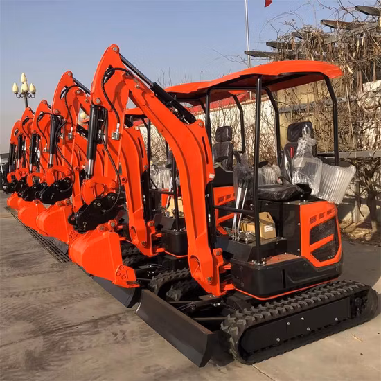 クローラー小型掘削機マイクロ油圧 1 トンミニ掘削機販売用
